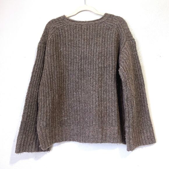 Cozy Brown Knit Sweater - Picture 6 of 12
